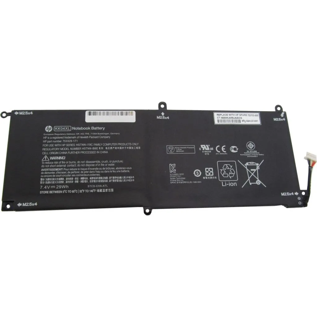  HP Pro x2 612 G1 HSTNN-I19C, 29Wh (3820mAh), 2cell, 7.4V, Li-Po (A47222)