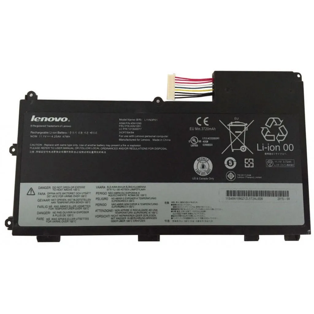  Lenovo ThinkPad T430u, 4220mAh (47Wh), 3cell, 11.1V, Li-ion (A47343)