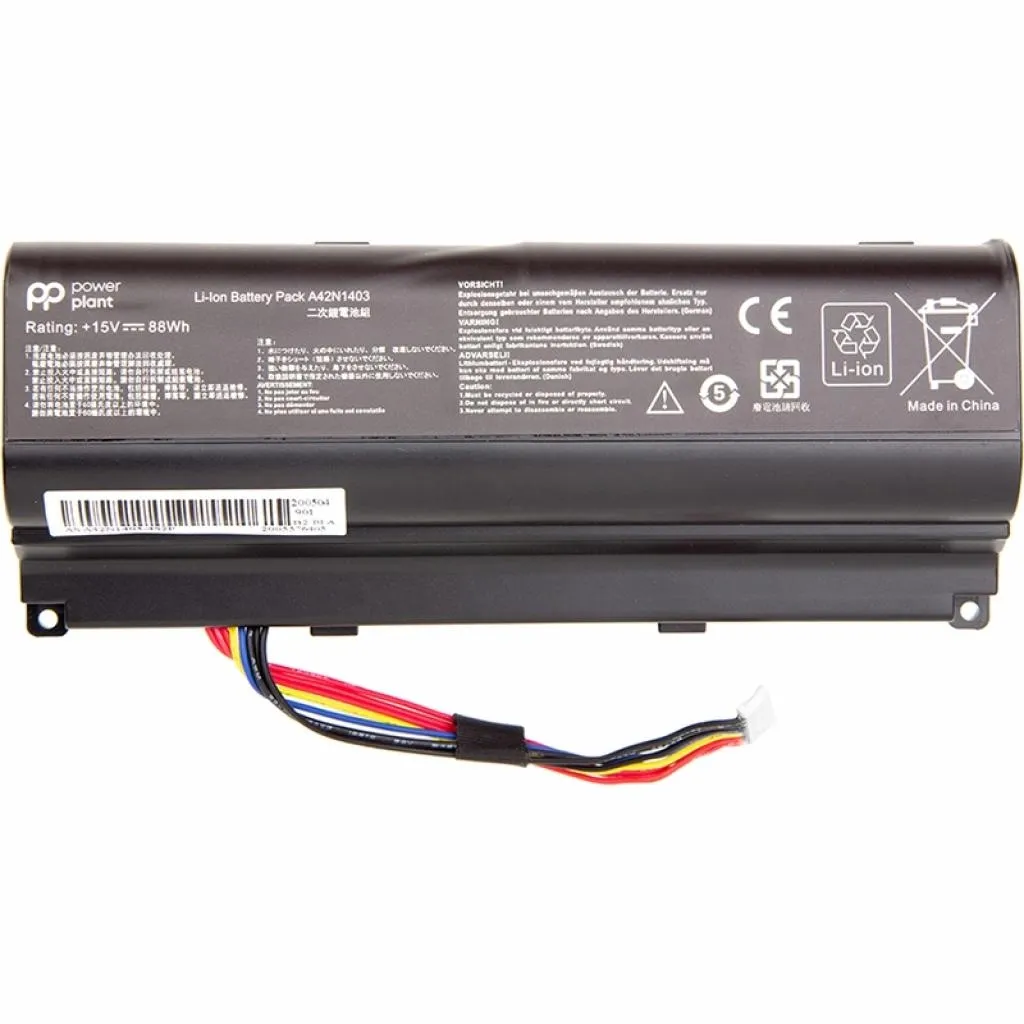  ASUS ROG G751 (A42N1403) 15V 88Wh PowerPlant (NB430970)