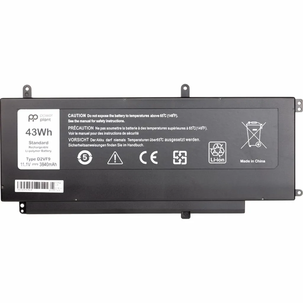  DELL Inspiron 15 7547 (D2VF9) 11.1V 3840mAh PowerPlant (NB441112)