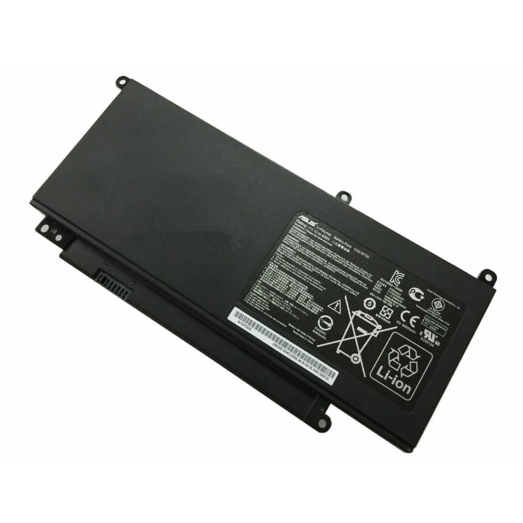  ASUS N750 C32-N750, 6060mAh (69Wh), 6cell, 11.1V, Li-Pol (A47279)