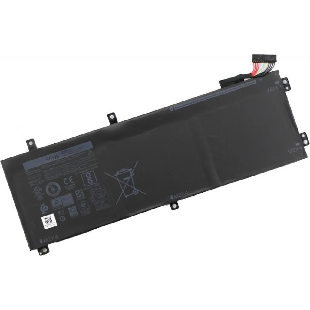 Аккумулятор для ноутбука Dell XPS 15-9560 (short) H5H20, 56Wh (4649mAh), 3cell, 11.4V, Li- (A47314)