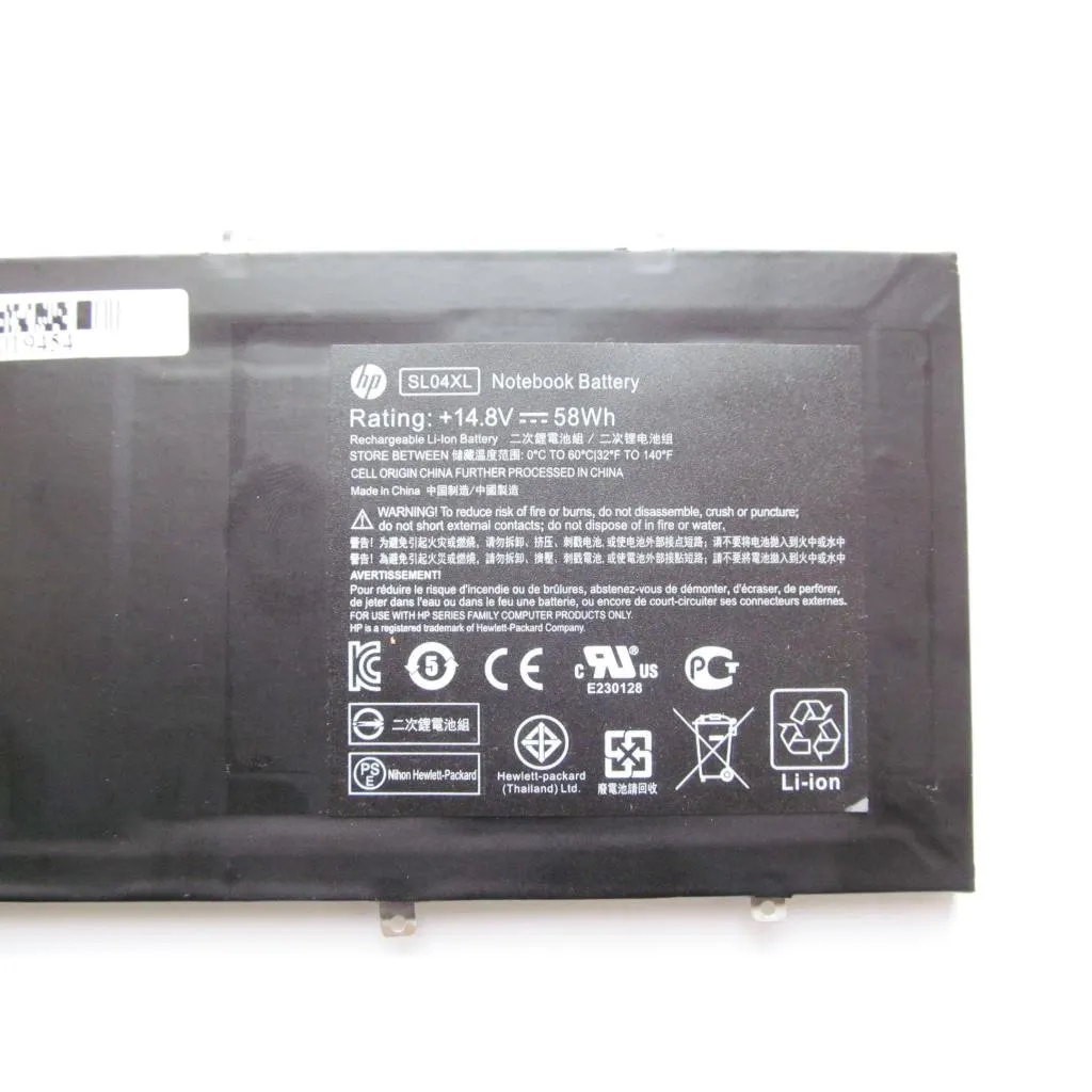  HP Envy 14-3000 SL04XL, 58Wh (3900mAh), 8cell, 14.8V, Li-ion (A47463)