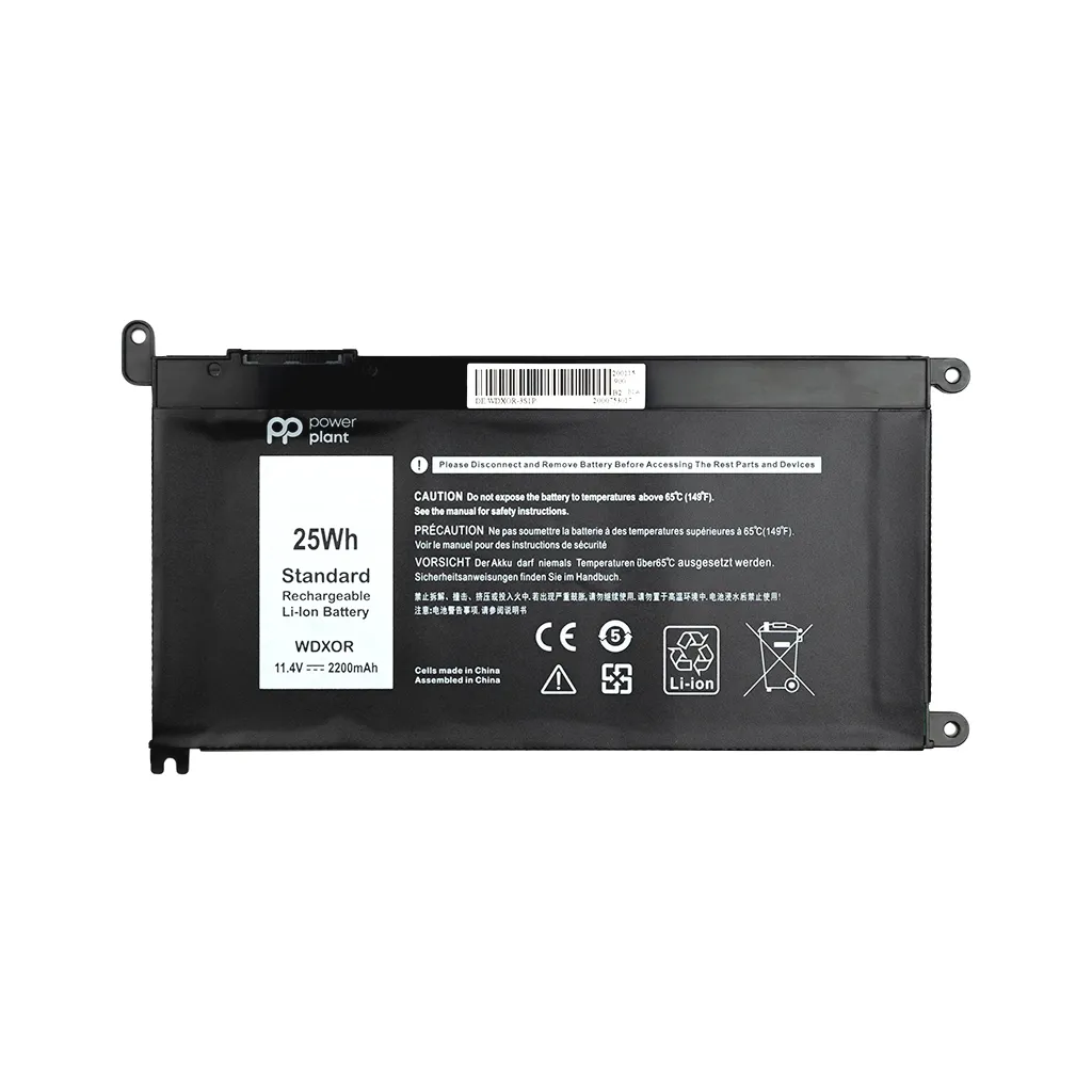 Аккумулятор для ноутбука PowerPlant DELL Inspiron 17-5770 (T2JX4) 11.4V 3400mAh (NB441068)