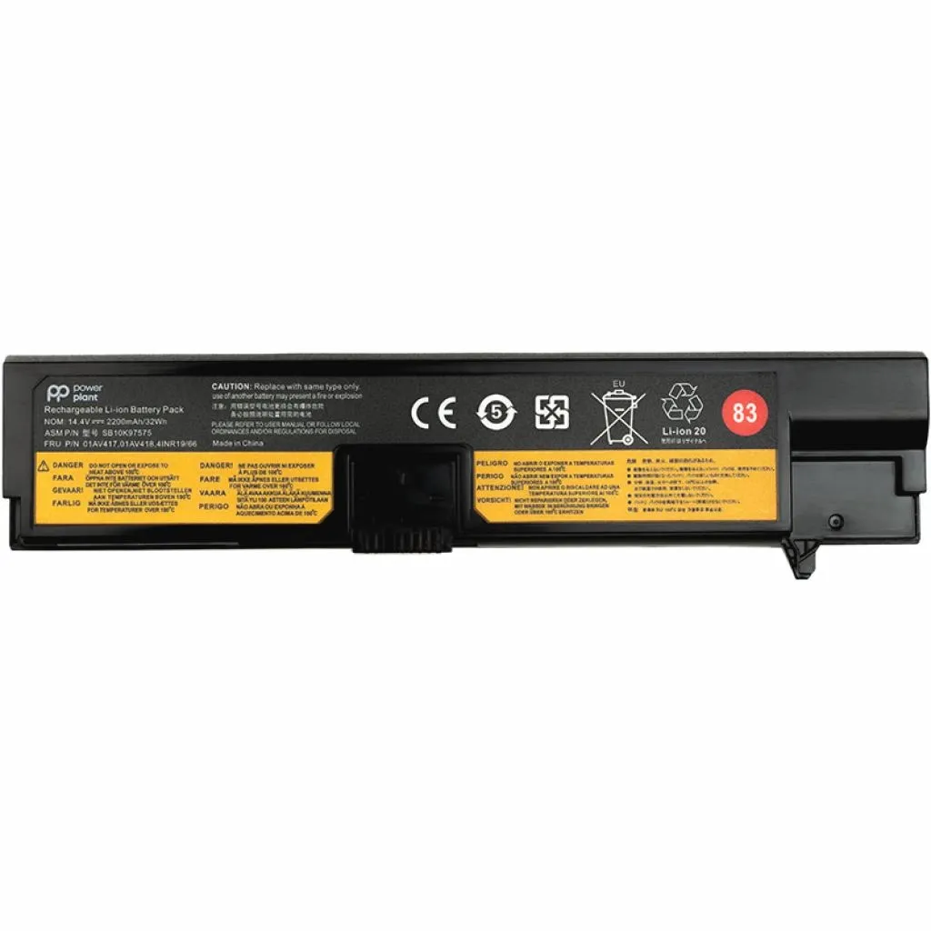 Акумулятор для ноутбука Lenovo Thinkpad E570 (01AV417) 14.4V 2200mAh PowerPlant (NB480876)