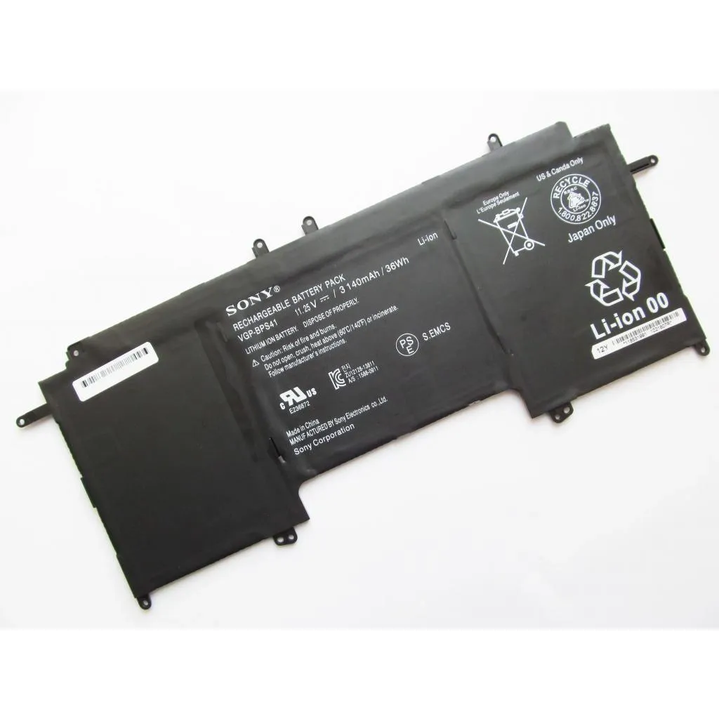  Sony VGP-BPS41, 3140mAh (36Wh), 3cell, 11.25V, Li-ion (A47490)