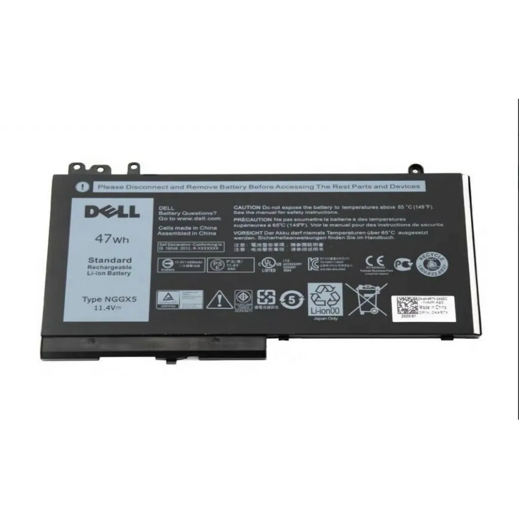  Dell Latitude E5270 NGGX5, 47Wh (4130mAh), 3cell, 11.4V, Li-ion (A47527)