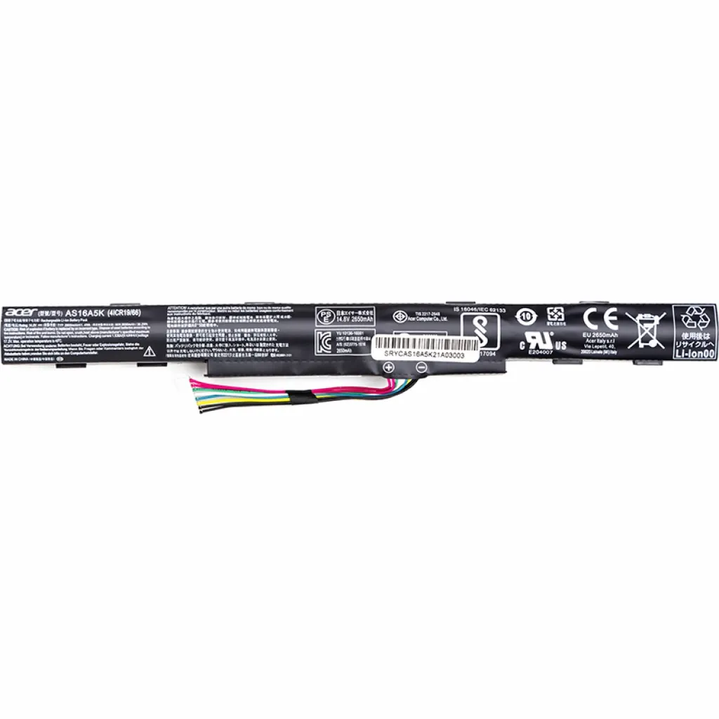 Акумулятор для ноутбука Acer Aspire E15 (AS16A5K) 14.4V 2200mAh (NB410477)