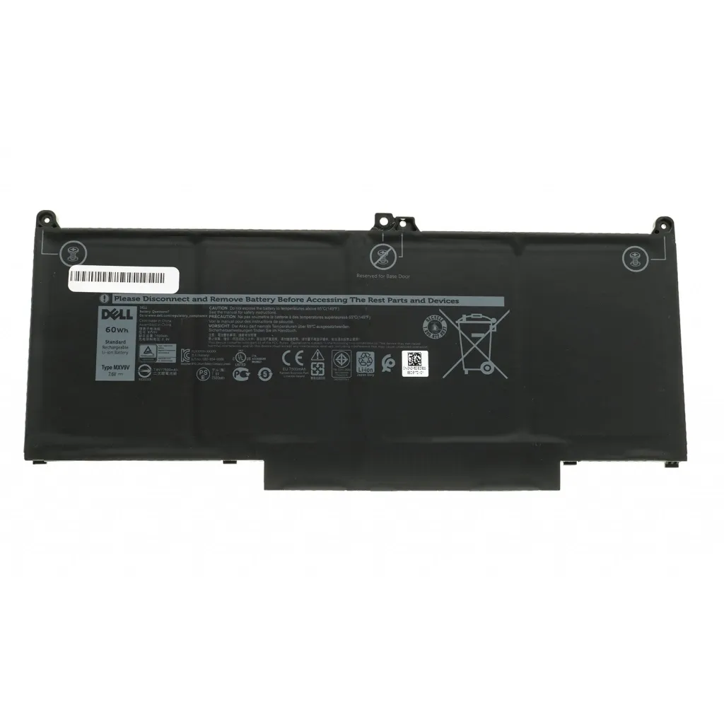  Dell Latitude 7300 MXV9V, 7500mAh (60Wh), 4cell, 7.6V, Li-ion (A47670)