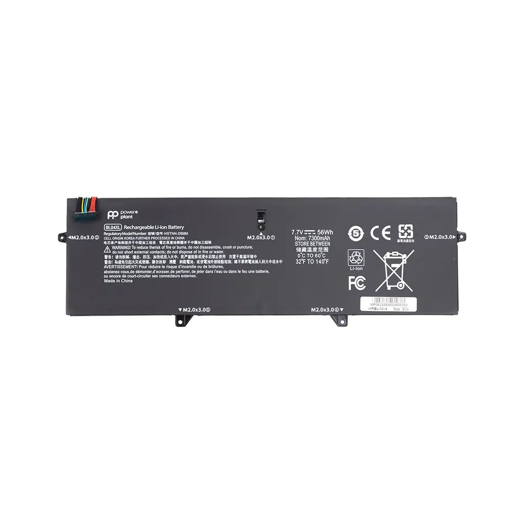 Аккумулятор для ноутбука HP EliteBook X360 1040 G5 (BL04XL) 7.7V 7300mAh PowerPlant (NB461882)