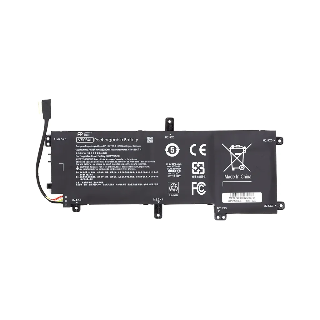  HP Envy 15-AS Series (VS03XL) 11.4V 4000mAh PowerPlant (NB461899)