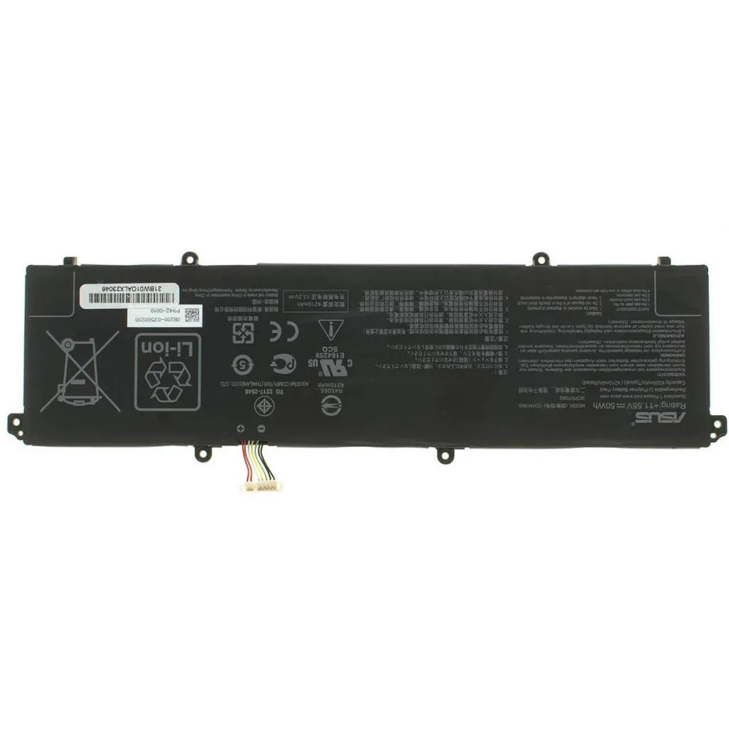 Аккумулятор для ноутбука ASUS VivoBook S433FA C31N1905, 4335mAh (50Wh), 3cell, 11.55V, Li-Pol (A47703)