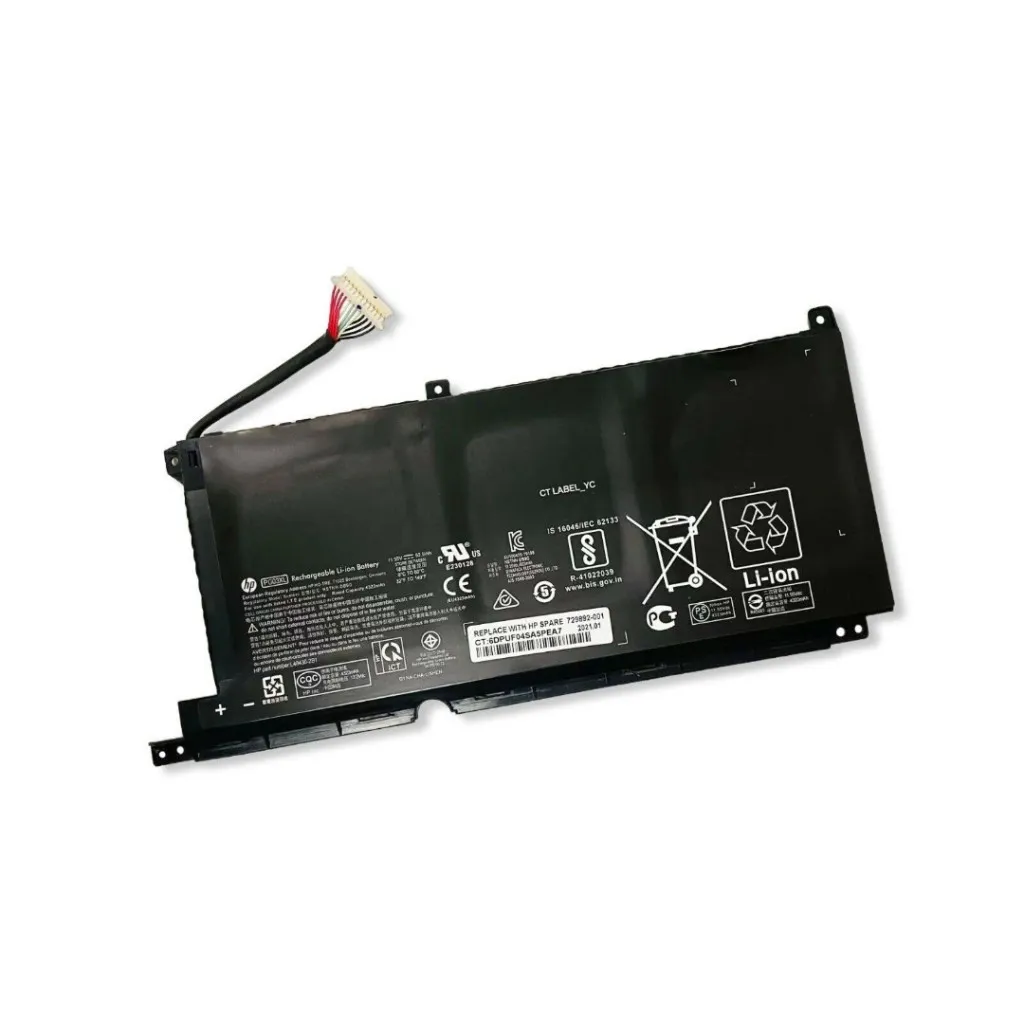 Аккумулятор для ноутбука HP Pavilion Gaming 15-DK PG03XL, 52.5Wh (4323mAh), 3cell, 11.55V, Li-ion (A47825)