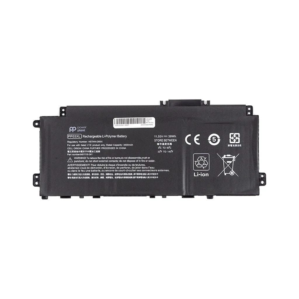  HP Pavilion x360 14-DV Series (PP03XL) 11.55V 3400mAh PowerPlant (NB462230)