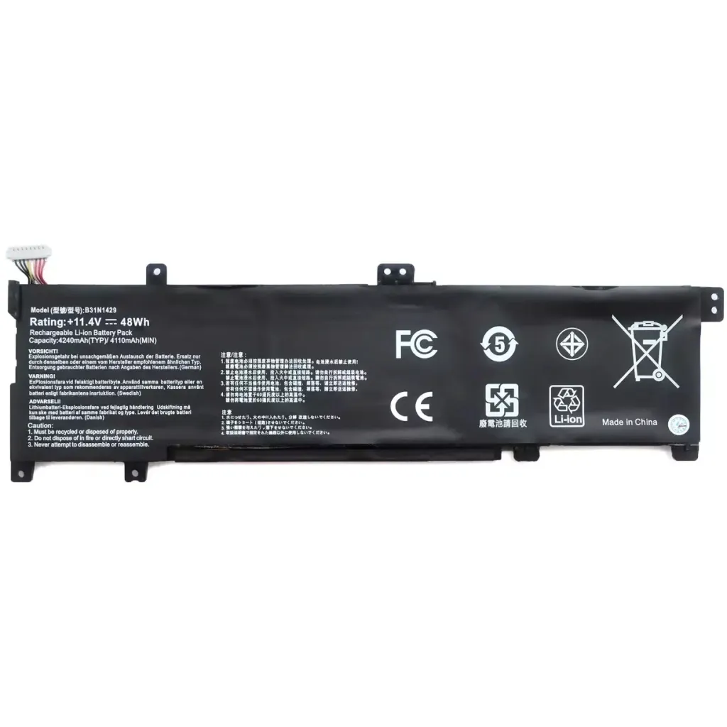  Asus K501 B31N1429, 4200mAh (48Wh), 3cell, 11.4V, Li-ion AlSoft (A47925)