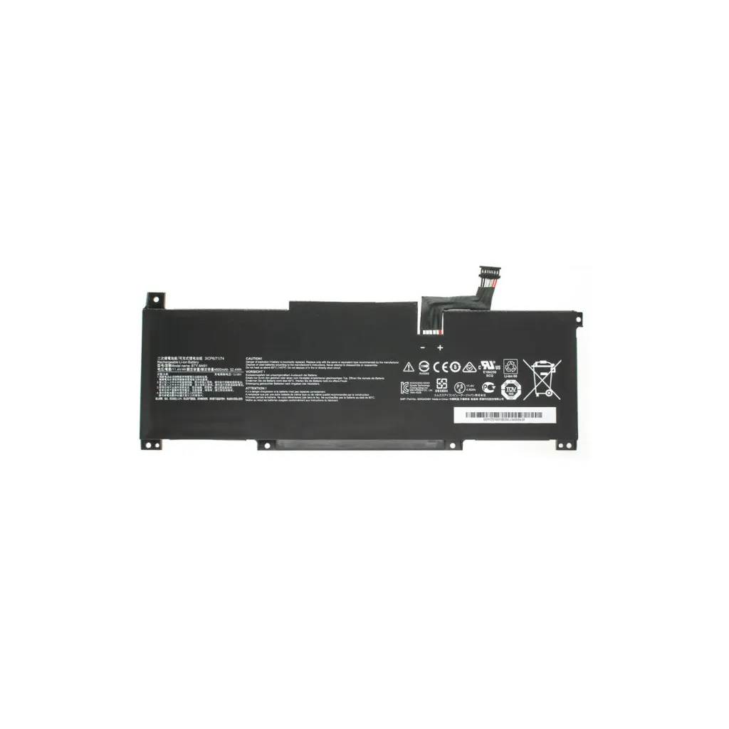  MSI BTY-M491, 4600mAh (52.4Wh), 3cell, 11.4V, Li-Pol AlSoft (A47923)