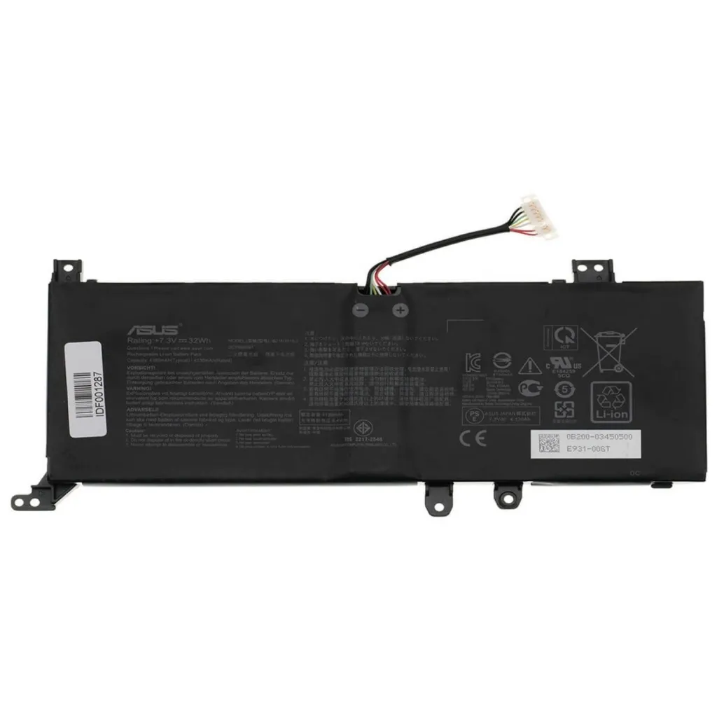  ASUS X509 B21N1818-2, 4850mAh (37Wh), 2cell, 7.7V, Li-ion (A47935)