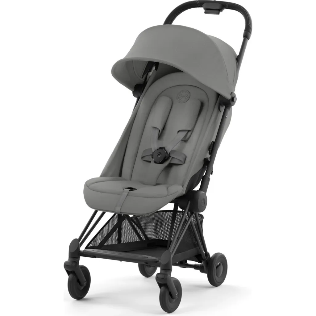 Коляска Cybex Coya Matt Black Mirage Grey (522004325)