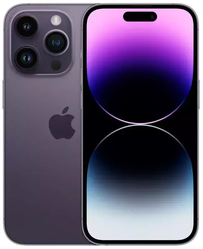 Б/в iPhone Apple iPhone 14 Pro 128GB Dual SIM Deep Purple (Як новий)