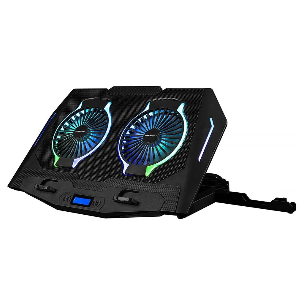 Подставка для ноутбука Modecom Silent Fan MC-CF21 RGB (PL-MC-CF-21-RGB)