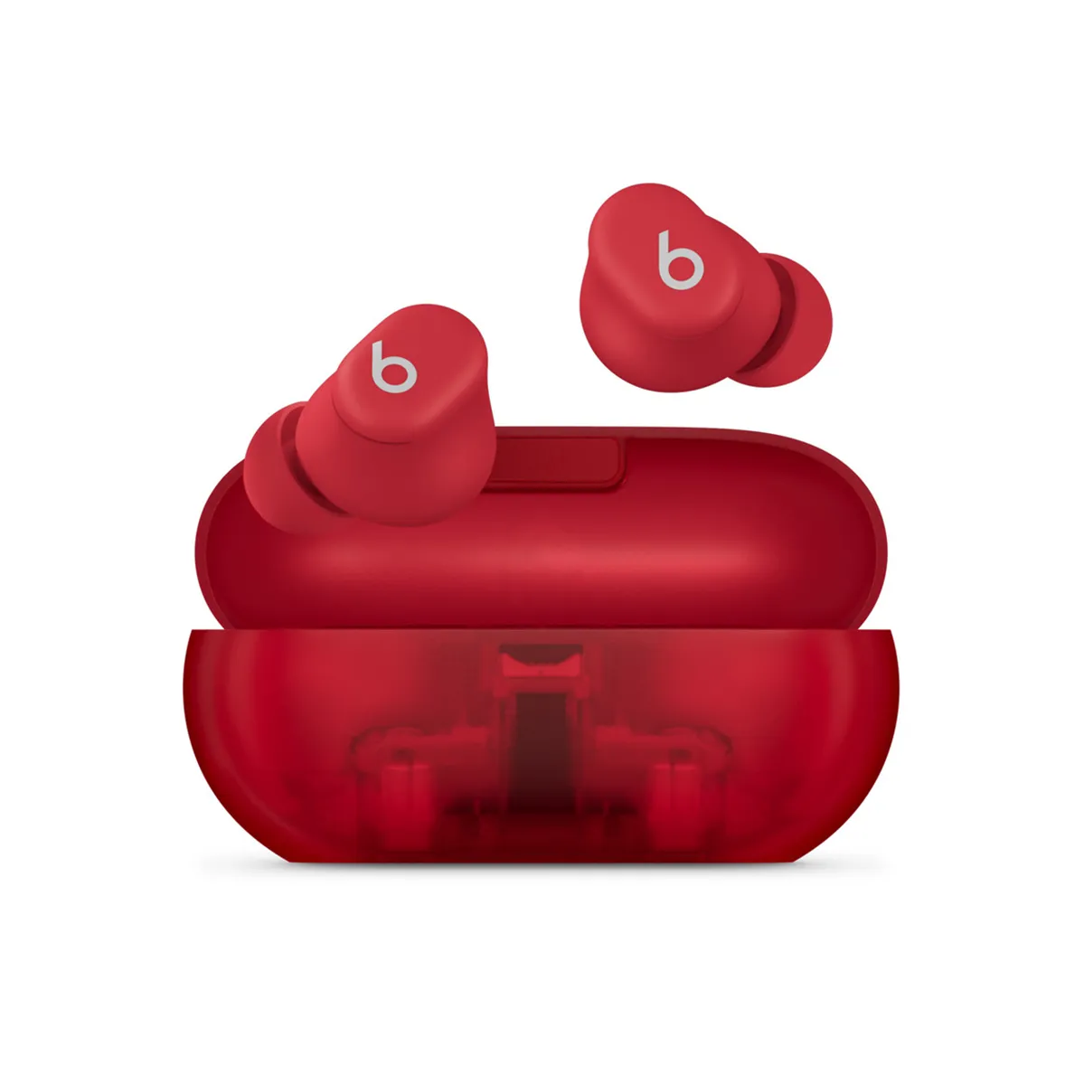 Гарнитура Beats by Dr. Dre Solo Buds Transparent Red (MUW03)