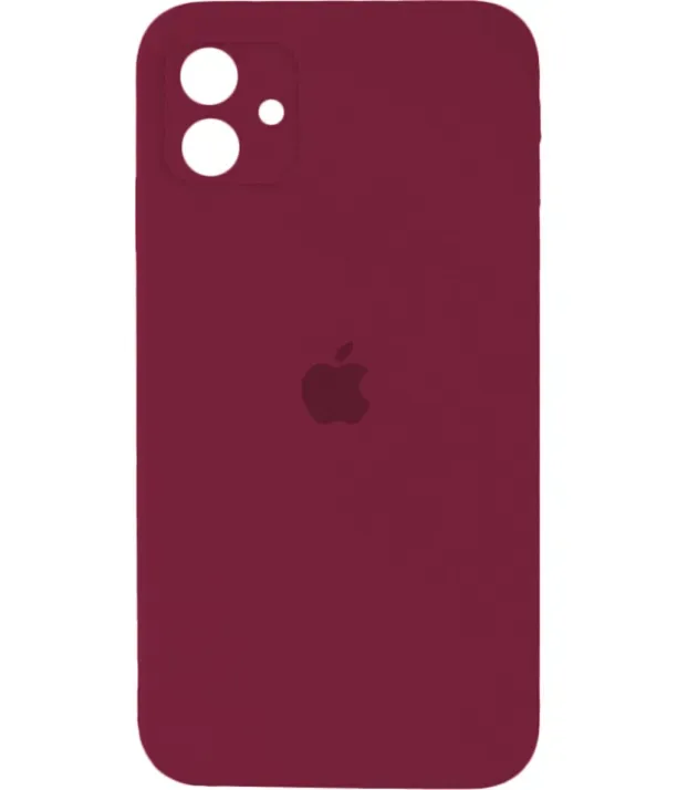 Чехол-накладка Silicone Full Case AA Camera Protect for Apple iPhone 16 47,Plum