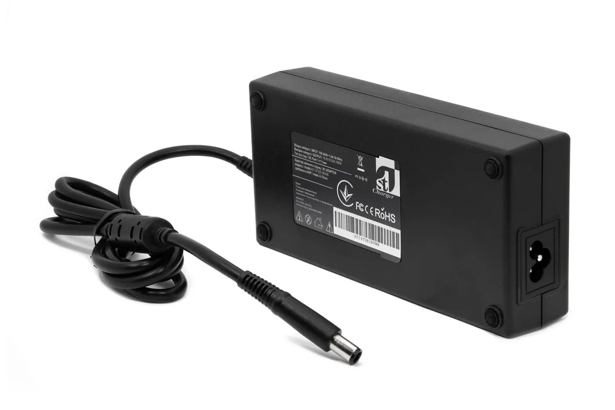 Блок питания для ноутбука 1StCharger Dell 19.5V 180W 9.23A 7.4х5.0мм (AC1STDE180WB)