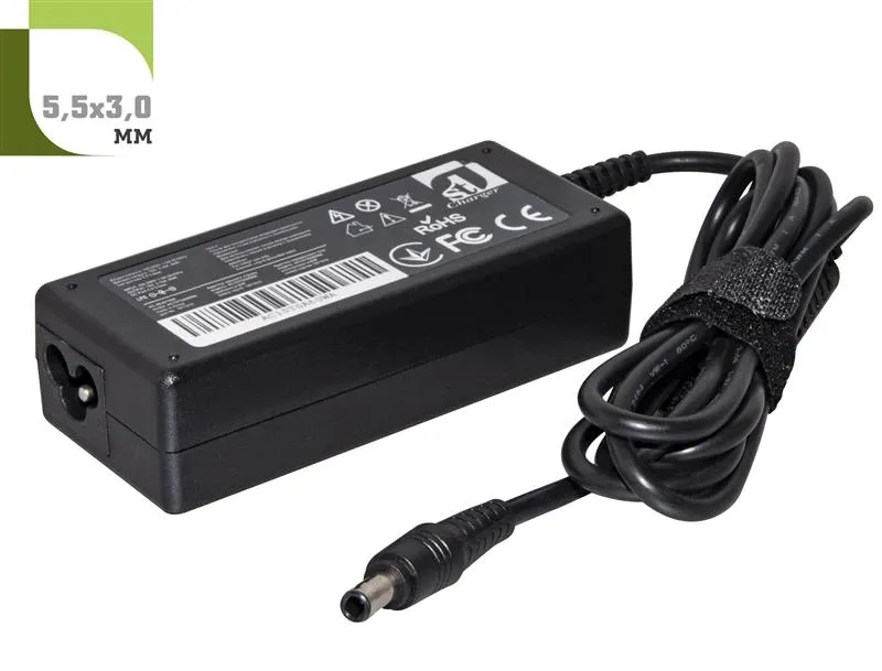 Блок питания для ноутбука 1StCharger Samsung 19V 60W 3.16A 5.5x3.0 (AC1STSA60WA)