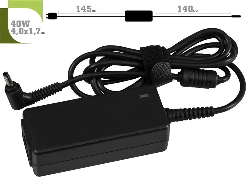 Блок питания для ноутбука 1StCharger HP 19.5V 40W 2.05A 4.0х1.7мм (AC1STHP40WD)