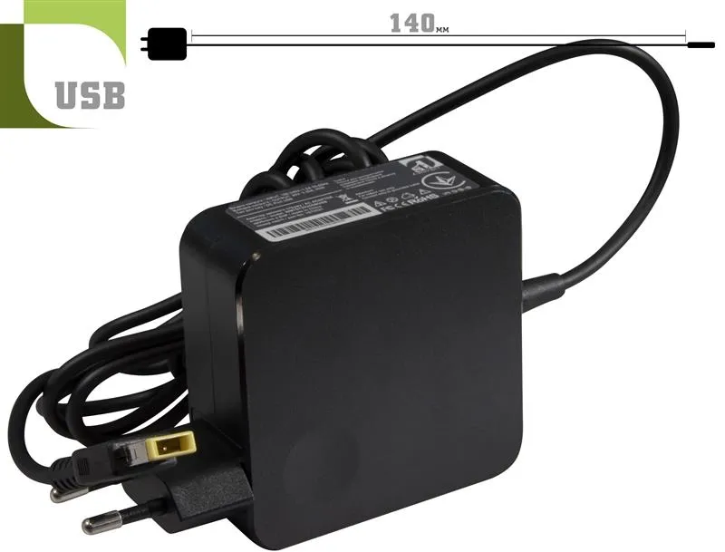 Блок питания для ноутбука 1StCharger Lenovo 20V 65W 3.25A USB Wall Mount (WM1ST20V65WUSB)