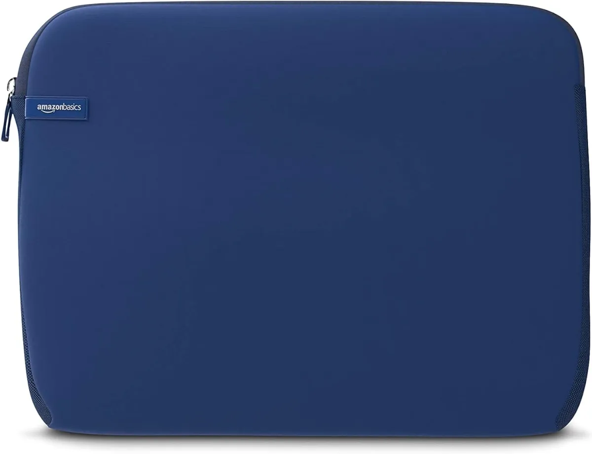 Чохол для ноутбука Amazon Basics Sleeve 15.6" Navy Blue (B01EFMIL4U)