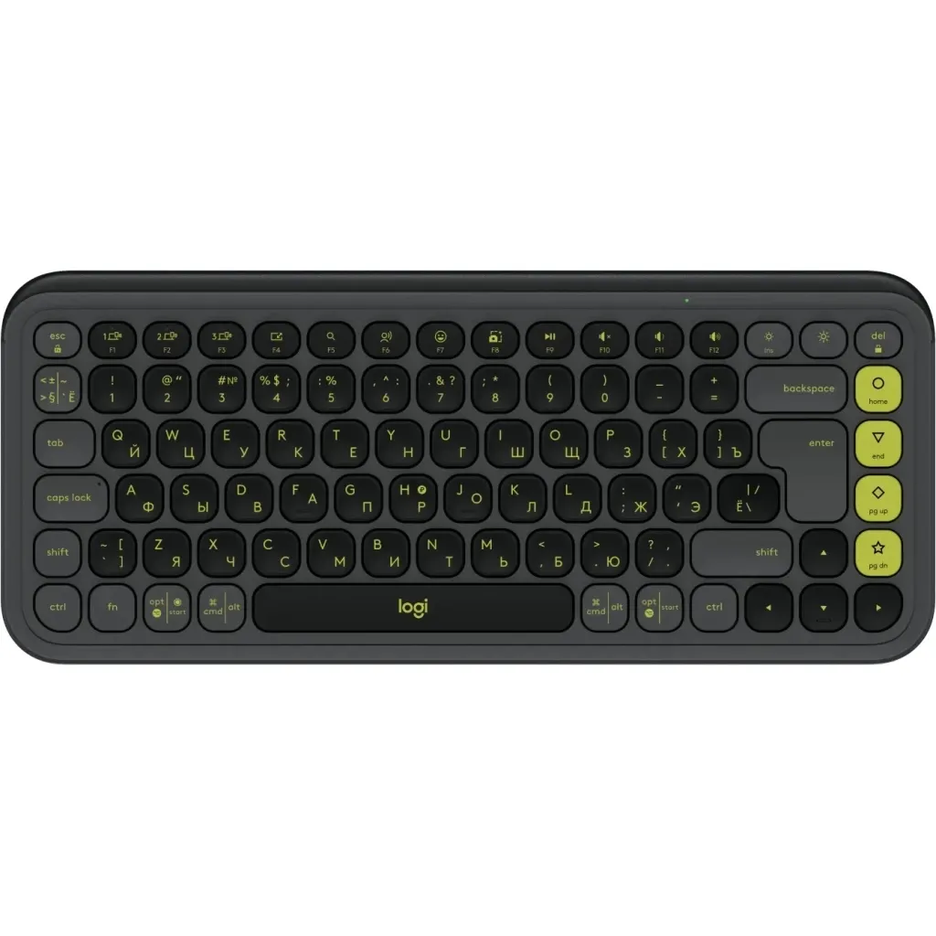 Клавіатура Logitech Pop Icon Keys Graphite (920-013157)