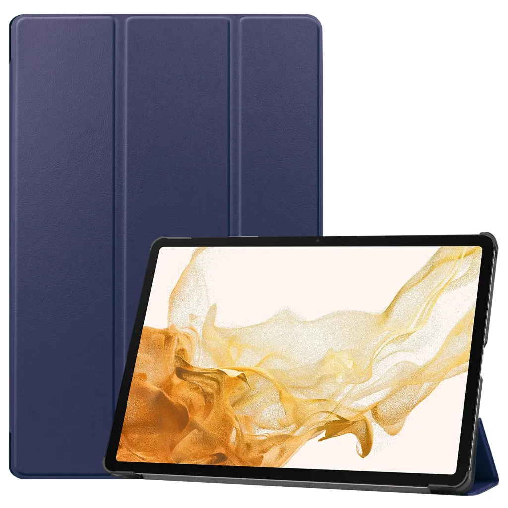 Чехла для планшета BeCover Smart Case Samsung Galaxy Tab S10 Plus (SM-X820/SM-X826) 12.4" Deep Blue (712233)