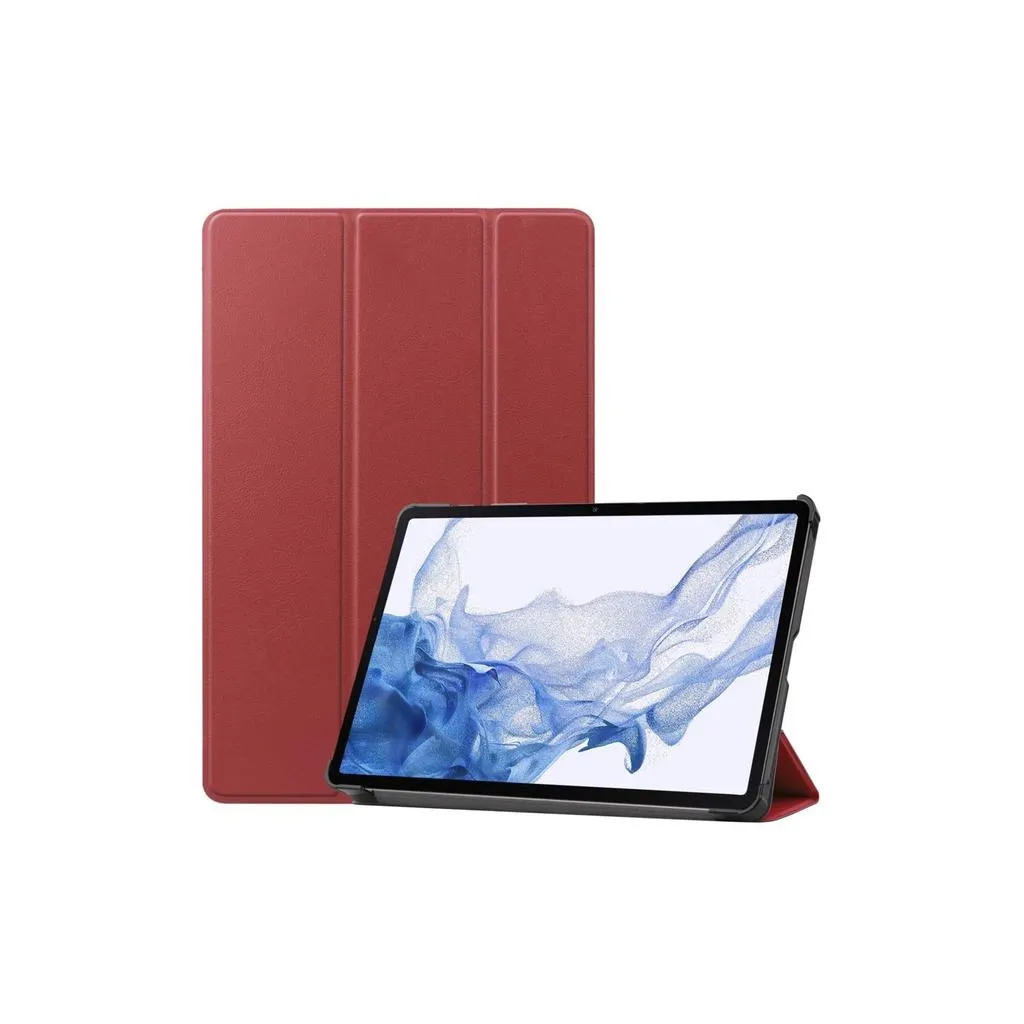 Чохол для планшета BeCover Smart Case Samsung Galaxy Tab S10 Plus (SM-X820/SM-X826) 12.4" Red Wine (712239)