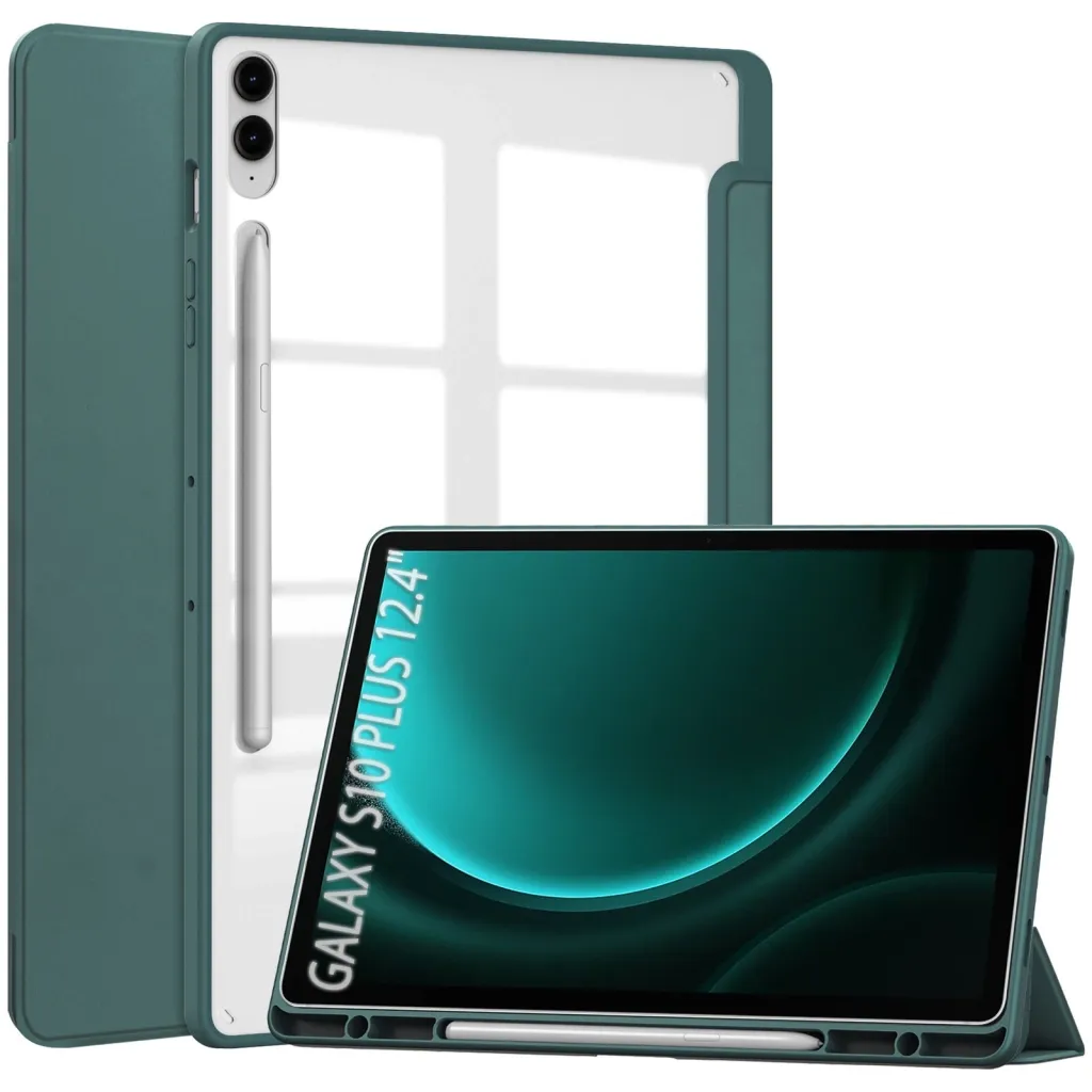 Чохол для планшета BeCover Soft Edge Samsung Galaxy Tab S10 Plus (SM-X820/SM-X826) 12.4" Dark Green (712254)