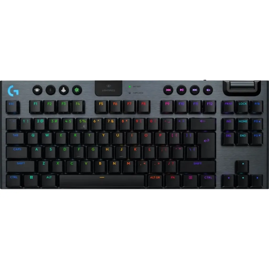 Клавіатура Logitech G915 TKL X Lightspeed Switch-Tactile Wireless Bluetooth USB Black (920-012721) 