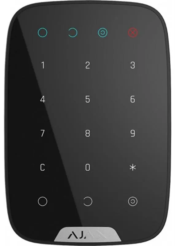 Аксесуар до сигнализации Ajax KeyPad Black (000005653)