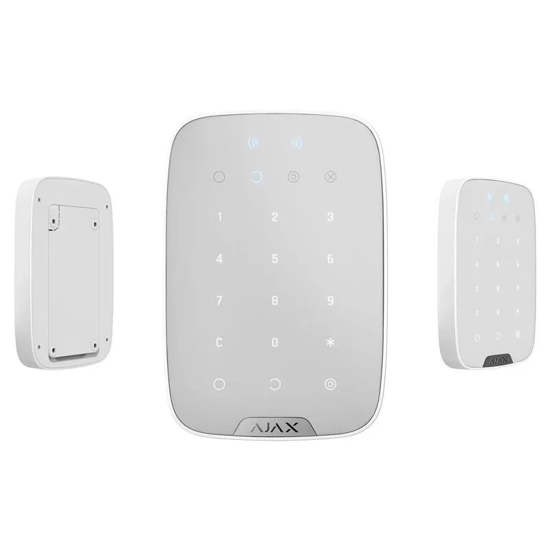 Аксесуар до сигнализации Ajax KeyPad Plus White (000023070)