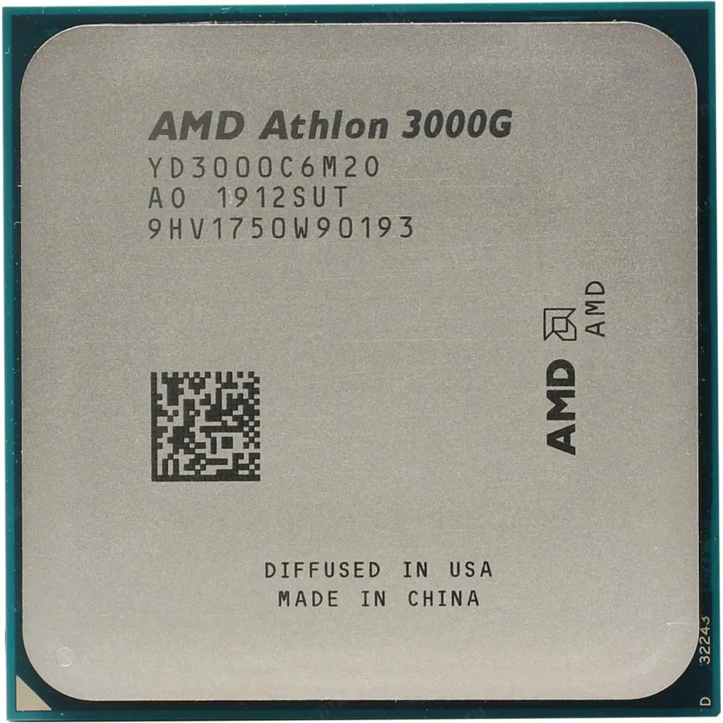  AMD Athlon ™ 3000G (YD3000C6M2OFB)