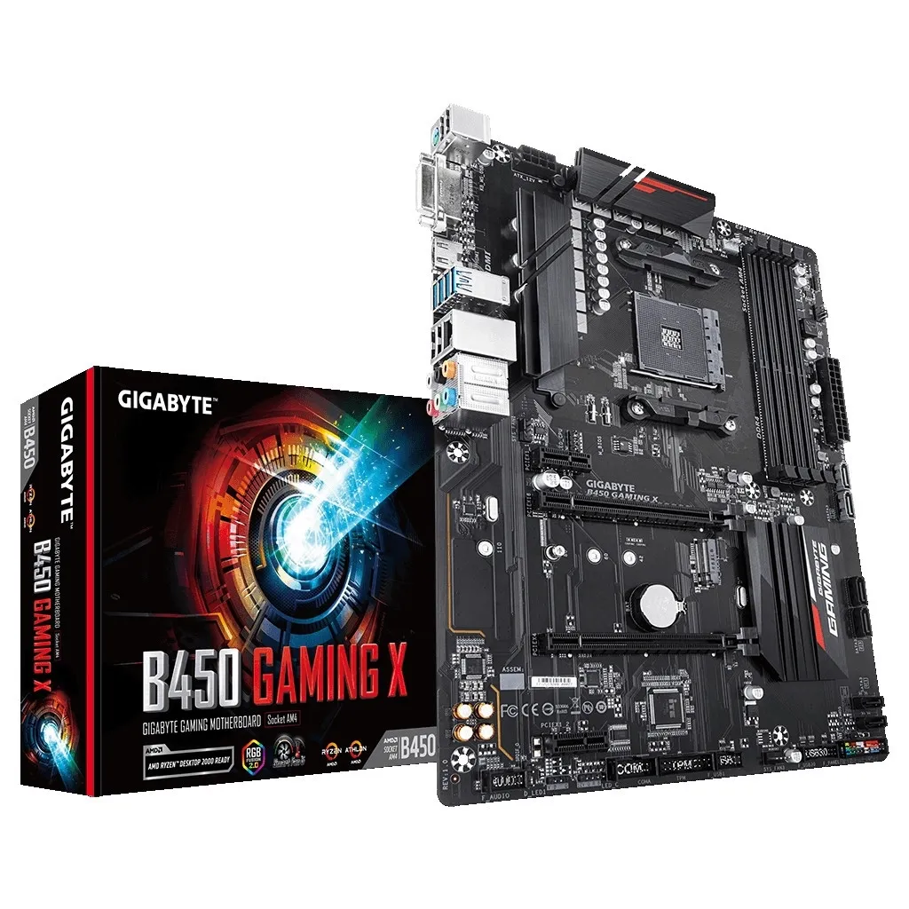 Материнська плата GIGABYTE B450 GAMING X