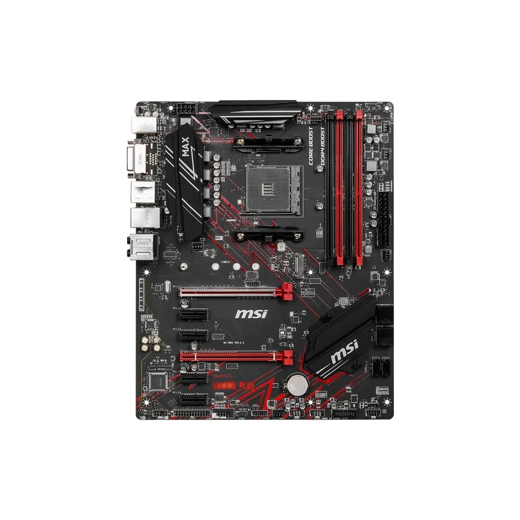 Материнская плата MSI B450 GAMING PLUS MAX