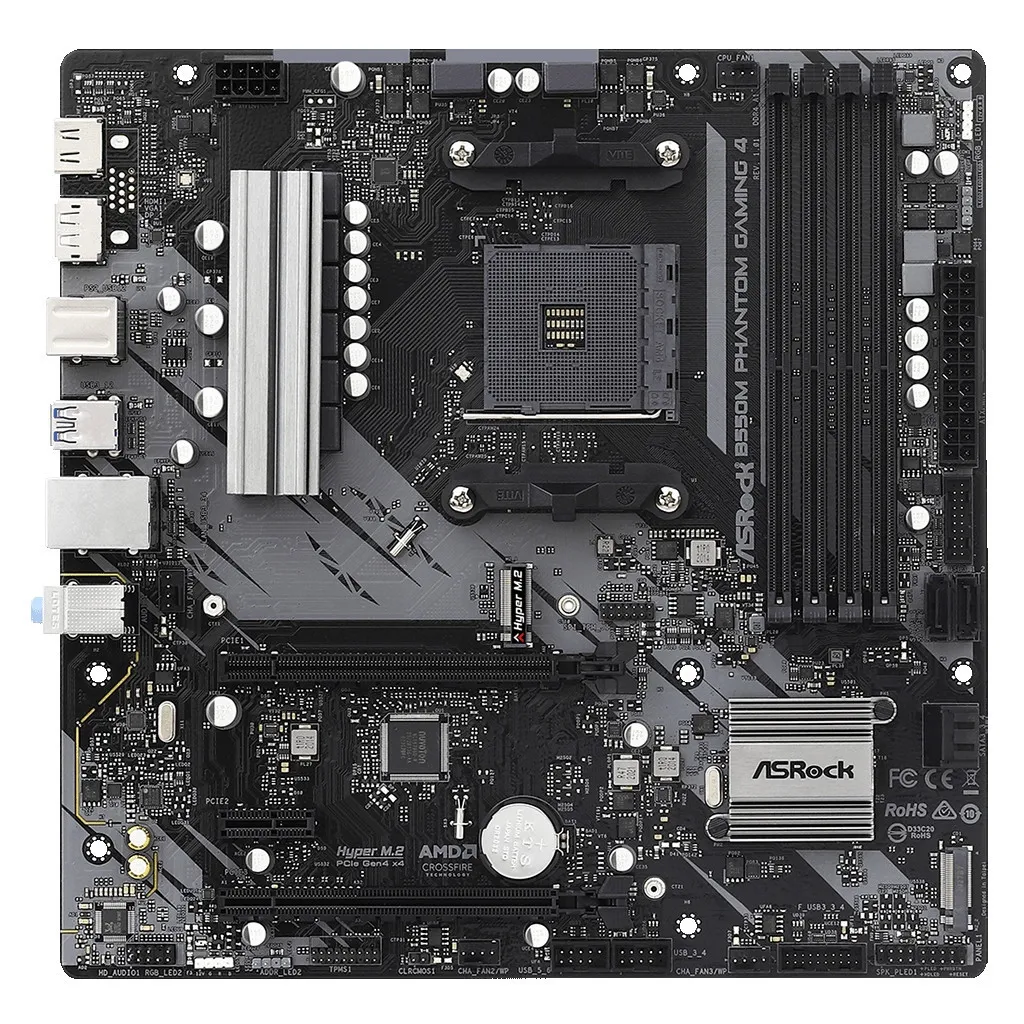 Материнская плата ASRock B550M PHANTOM GAMING 4