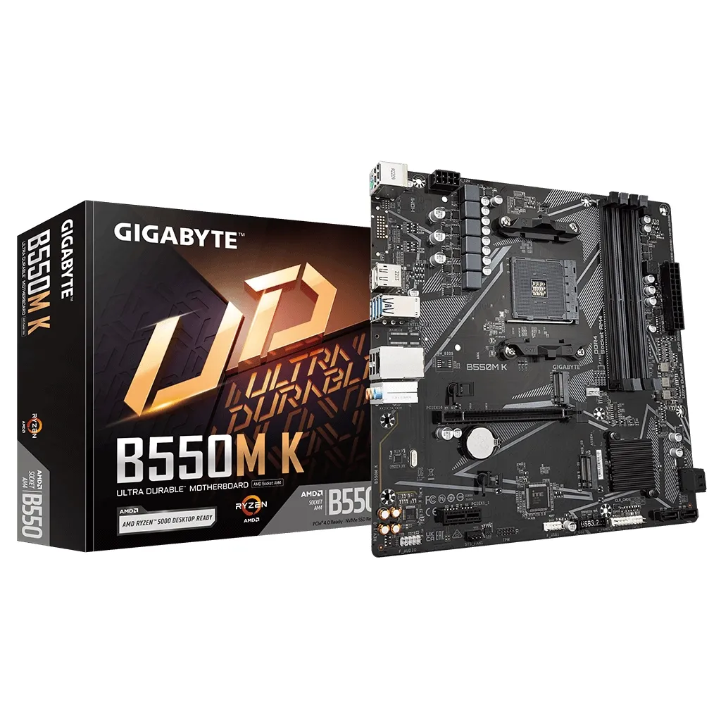 Материнская плата GIGABYTE B550M K