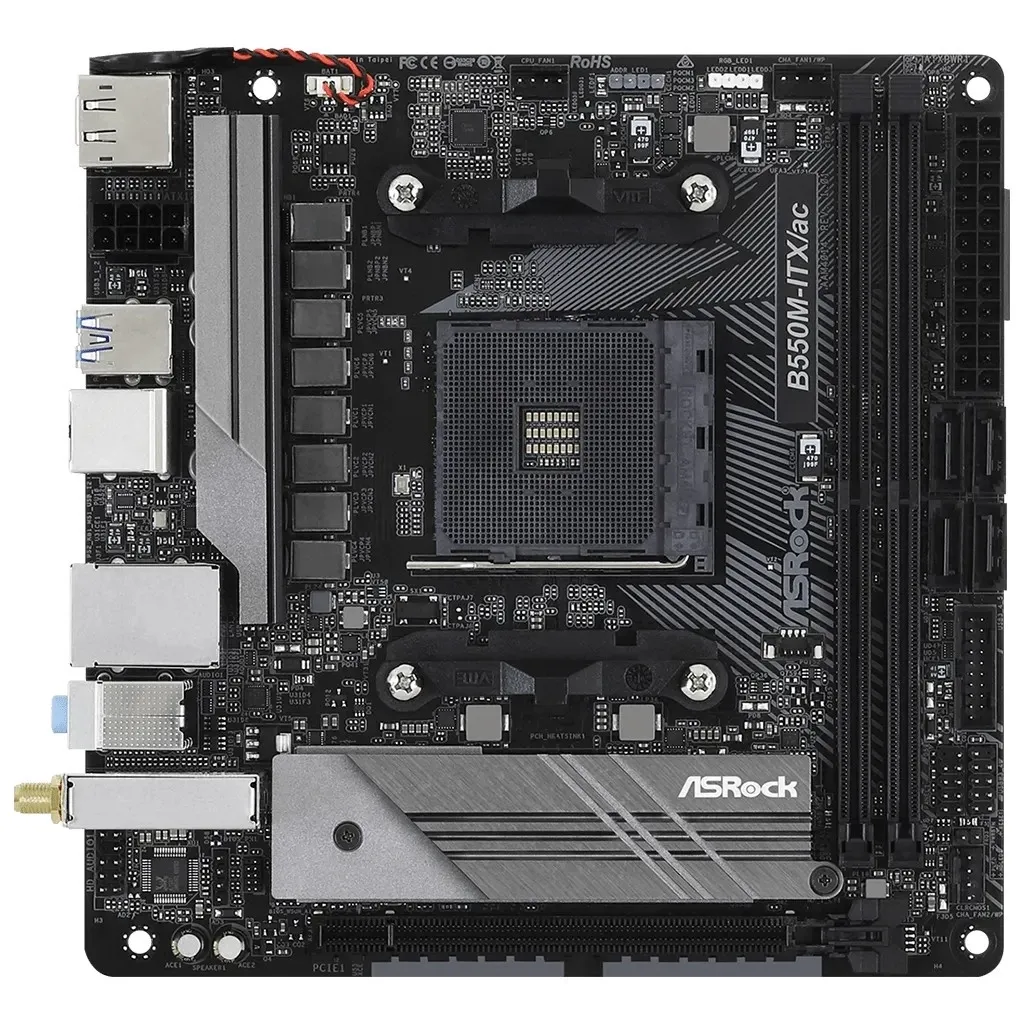 Материнська плата ASRock B550M-ITX/ac