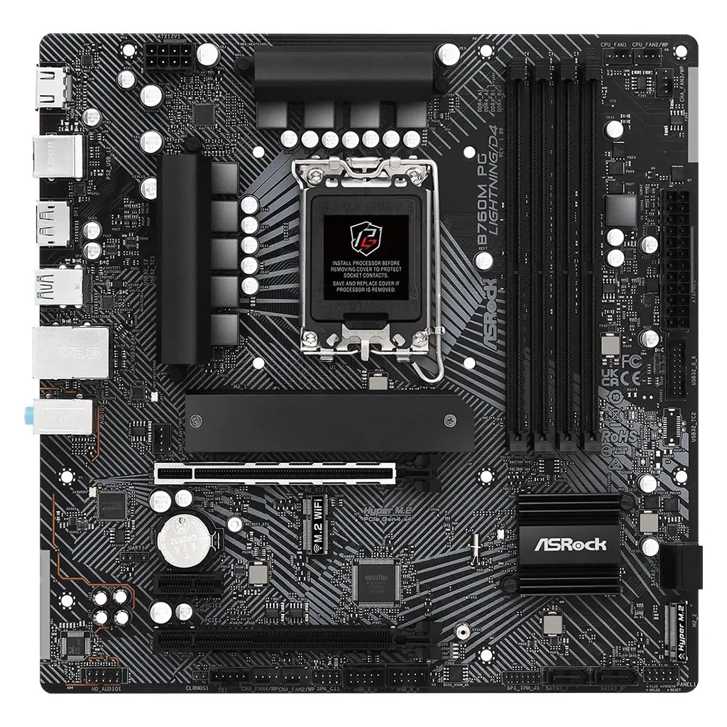  ASRock B760M PG LIGHTNING/D4