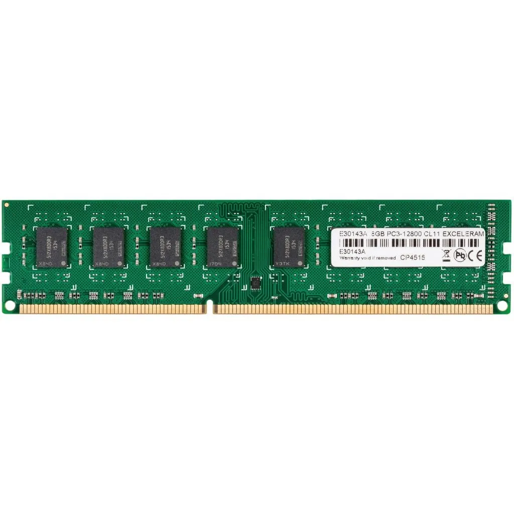 Оперативна пам'ять DDR3 8GB 1600 MHz eXceleram (E30143A)