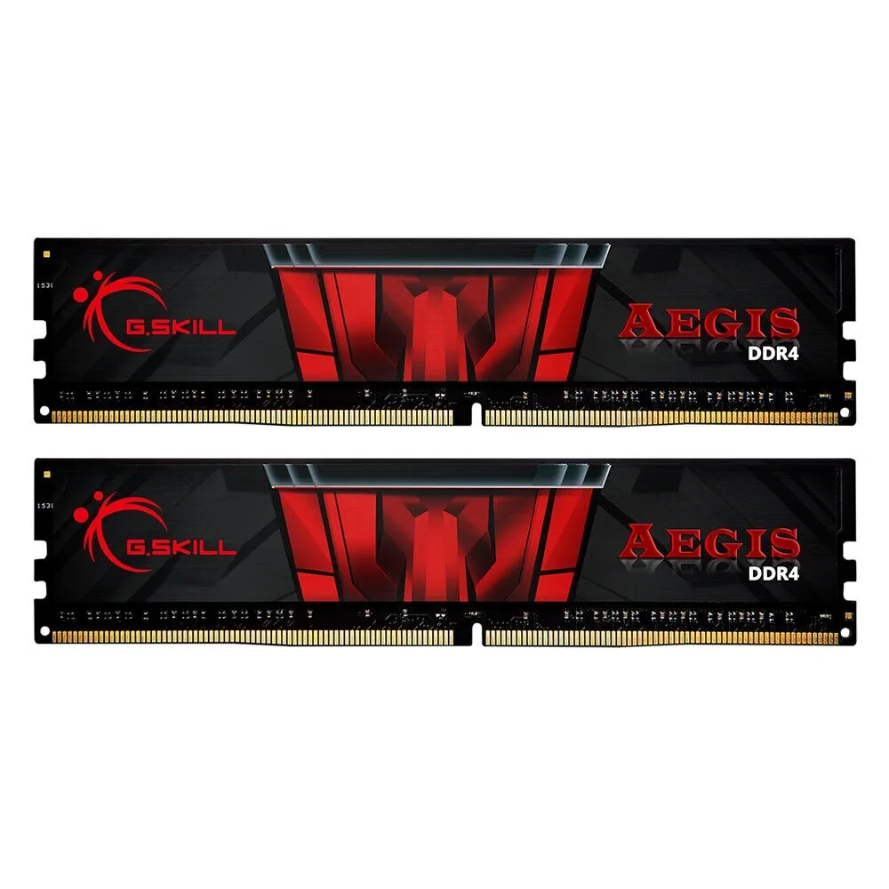 Оперативная память DDR4 16GB (2x8GB) 2400 MHz Aegis G.Skill (F4-2400C17D-16GIS)