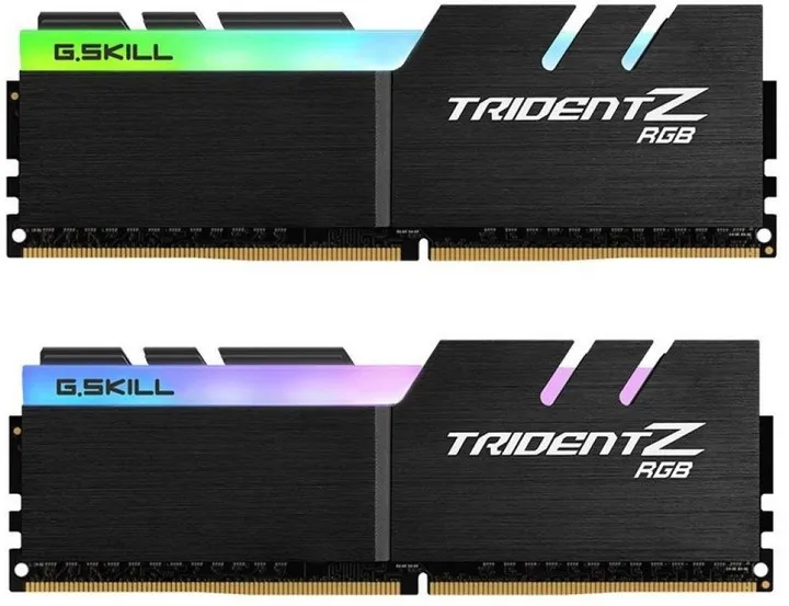 Оперативная память DDR4 32GB (2x16GB) 3200 MHz TridentZ RGB Black G.Skill (F4-3200C16D-32GTZR)