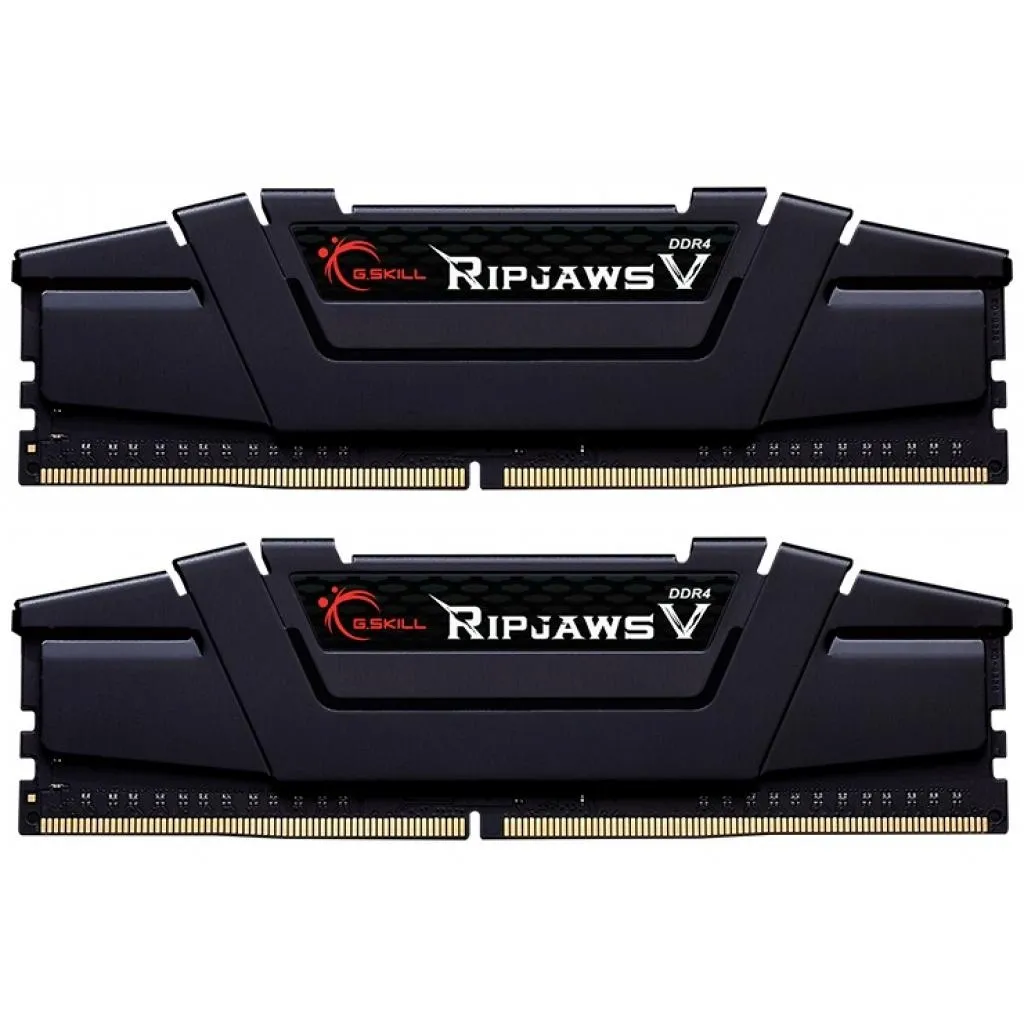 Оперативна пам'ять DDR4 64GB (2x32GB) 3200 MHz RipjawsV G.Skill (F4-3200C16D-64GVK)