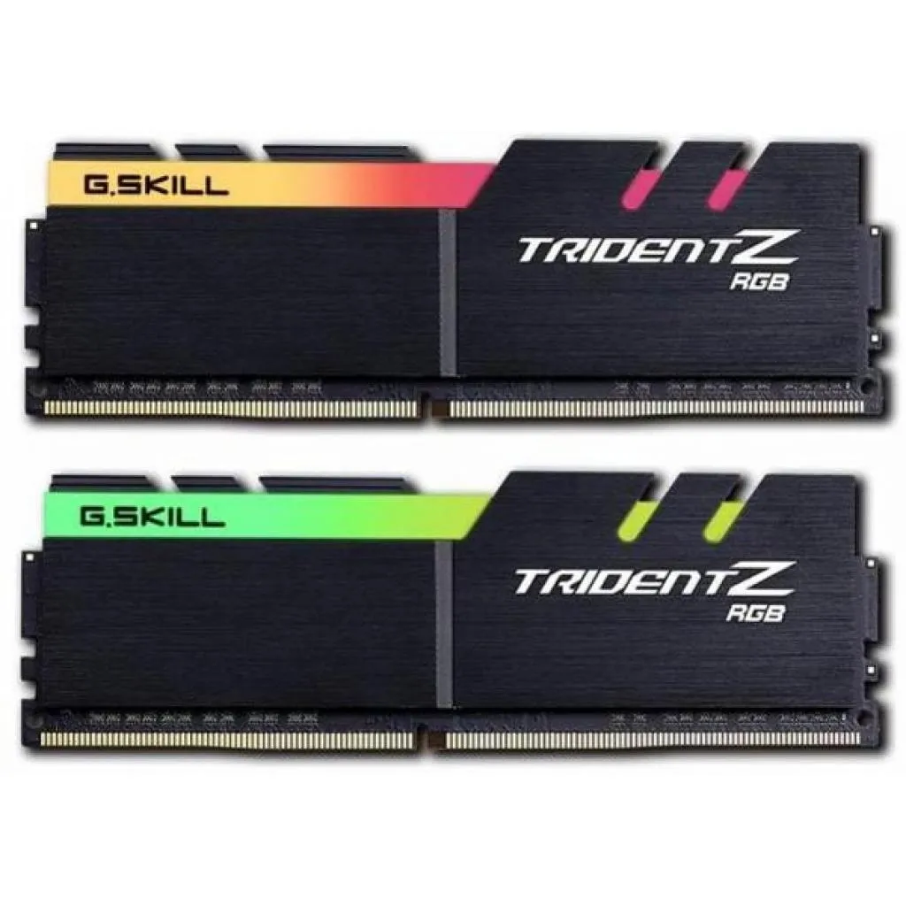 Оперативная память DDR4 16GB (2x8GB) 3600 MHz TridentZ RGB Black G.Skill (F4-3600C18D-16GTZR)